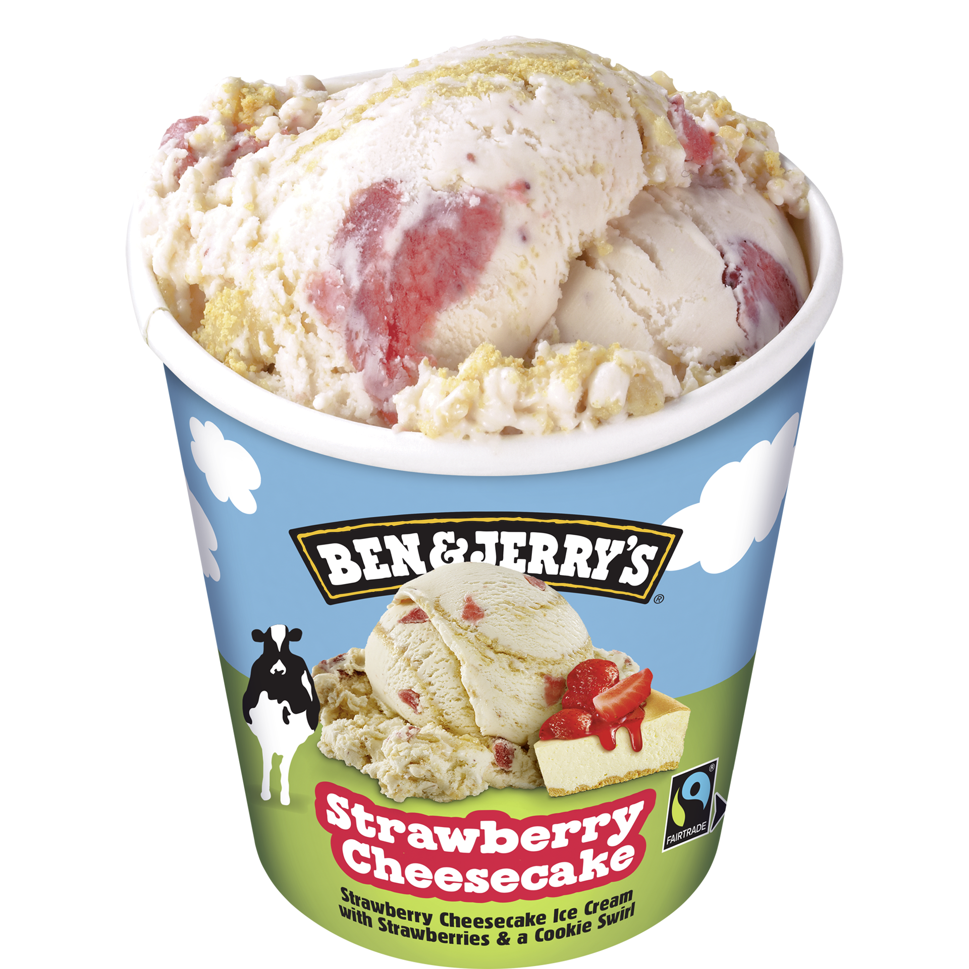 Strawberry Cheesecake Original Ice Cream Pinty